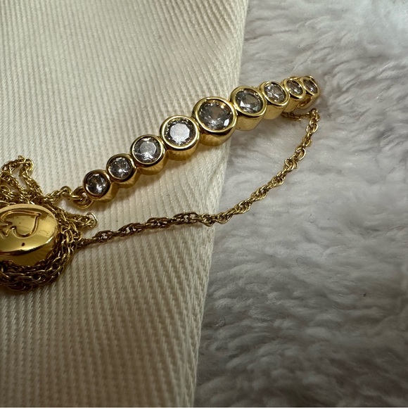 ★SOLD ON DEPOP★ Kate Spade Full Circle Gold Rhinestone Slider Bolo Bracelet - Picture 2 of 8
